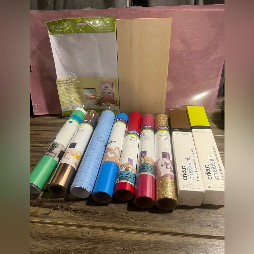 Cricut Vinyl and More Lot